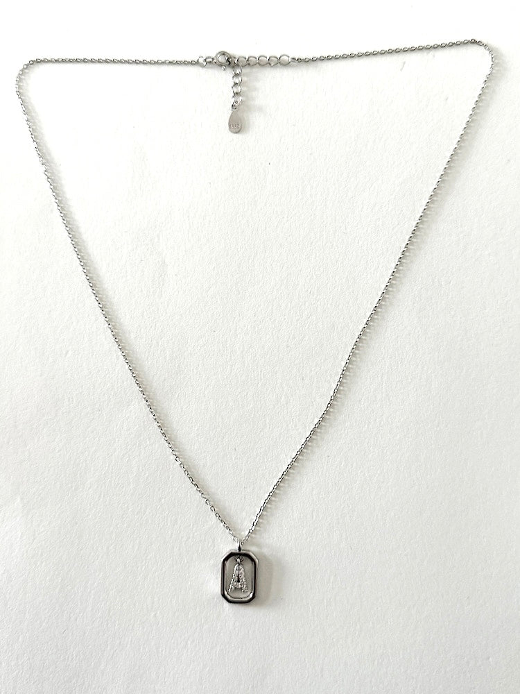 A Letter Pendant Necklace