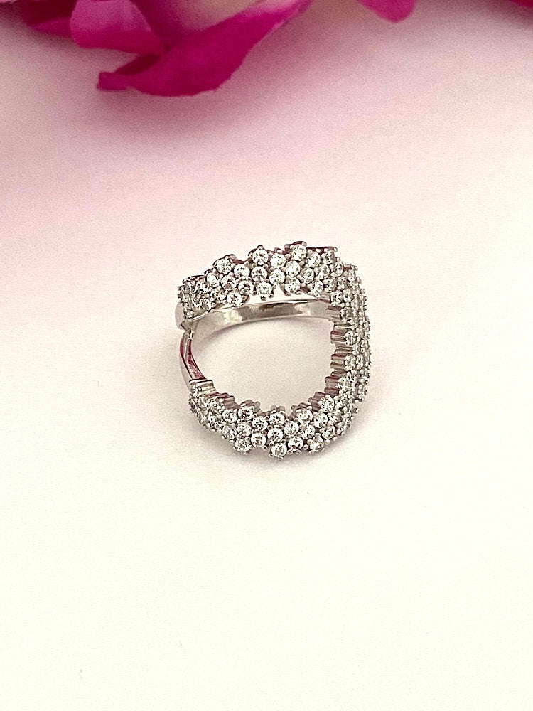 Silver Cocktail Ring