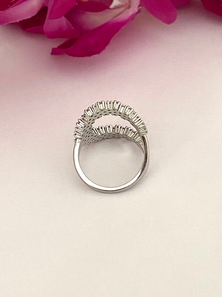 Silver Cocktail Ring