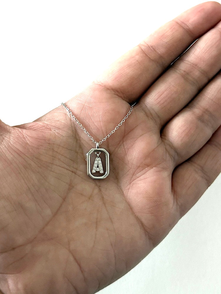 A Letter Pendant Necklace