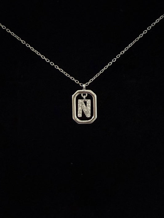 N Letter Pendant Necklace