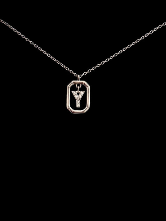 Y Letter Pendant Necklace