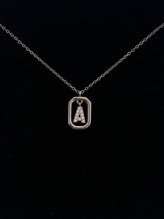 A Letter Pendant Necklace