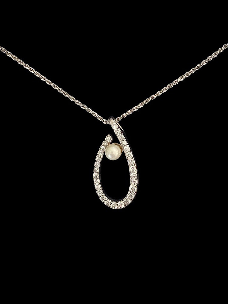 Perle Silver Designer Pendant