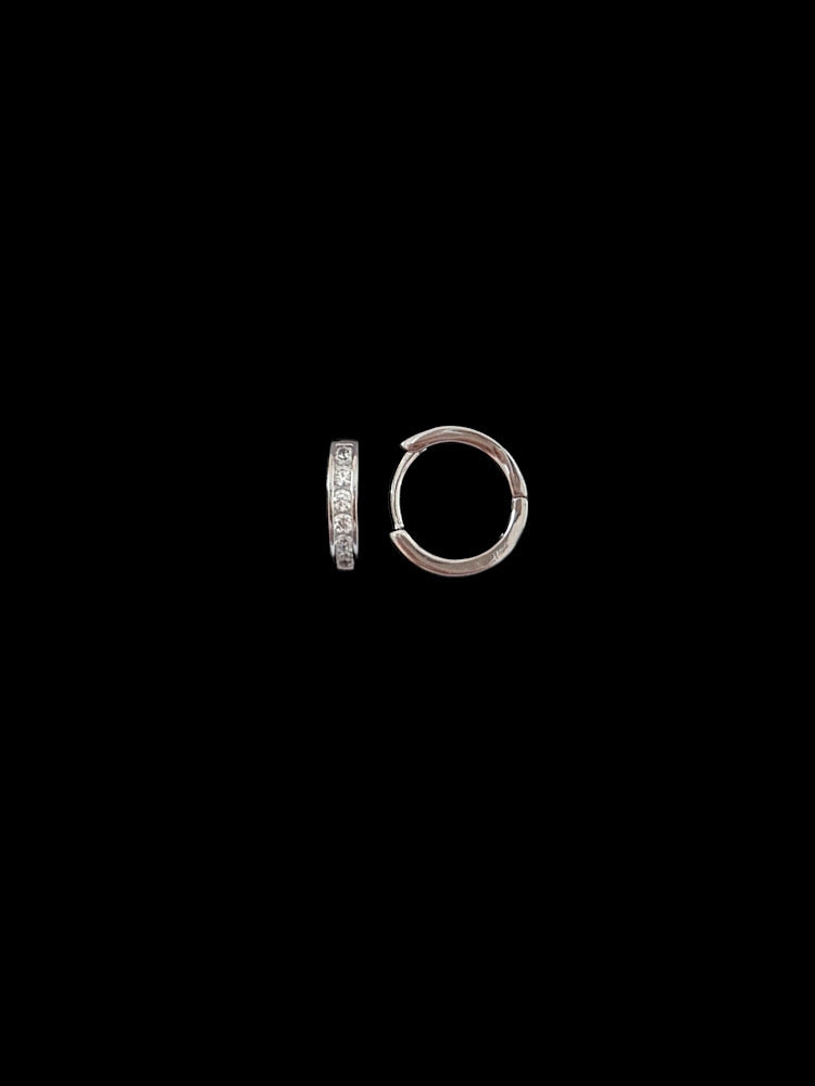 Sterling Silver Hoops Earrings