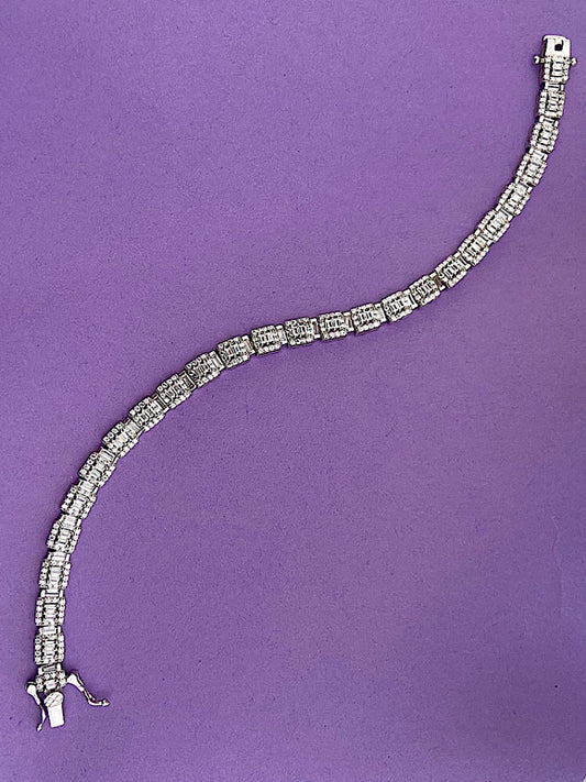 Silver Tennis Bracelet
