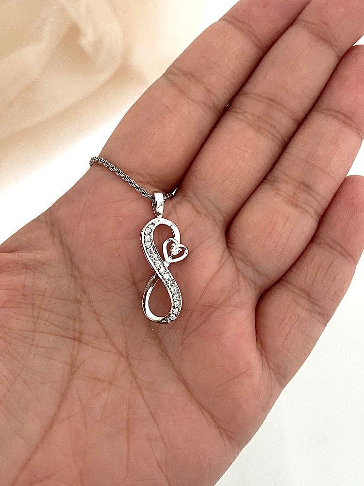 Infinity Katy Jewelry Stores Heart Pendant Kay Jewelers Necklace