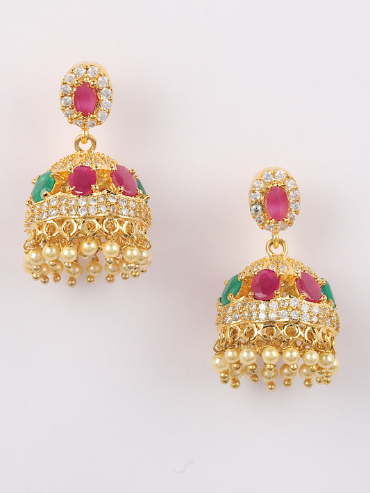 Gold Plated Jhumka Earring