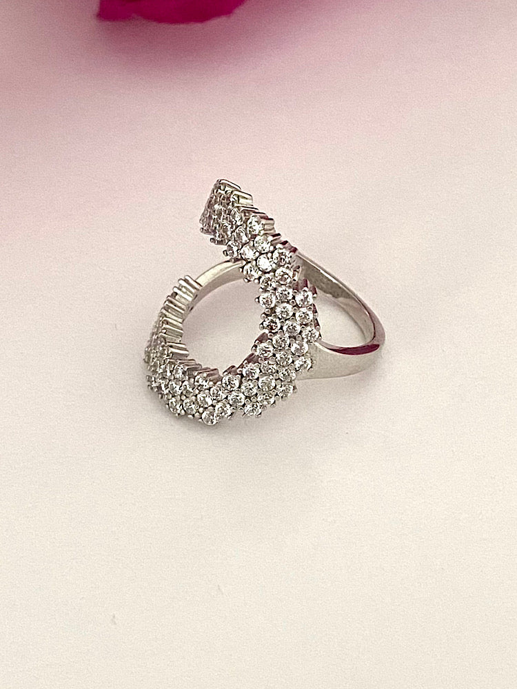 Silver Cocktail Ring